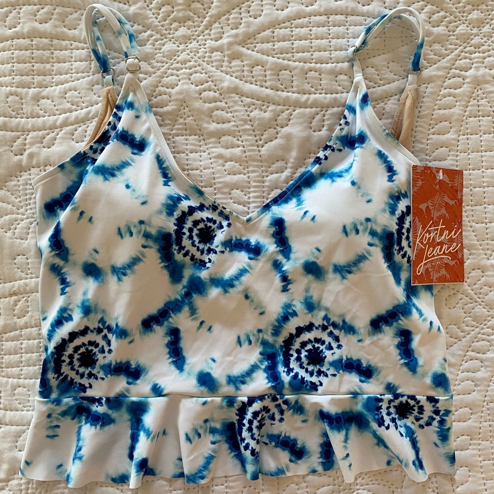 Kortni Jeane Scoop Back in Shibori